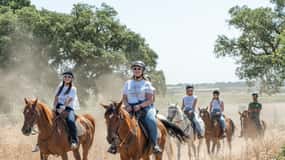 Balade à cheval sur la plage GROUPE - PDT