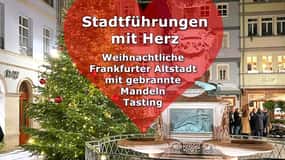Frankfurt: Christmas Market & Old Town Tour 60 min-daily 16:00-in German