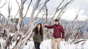 From Melbourne: Lake Mountain Snow Experience
