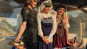 Berlin: Spree-cruise med tre drag queens (MS Audrey)