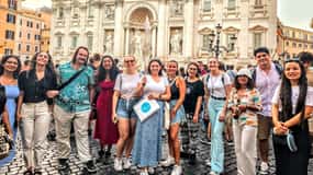 Tour guidato a piedi di Roma con una guida locale