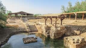 Z Ammanu: Morze Martwe, miejsce chrztu, Góra Nebo, św. Jan