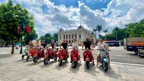 Hanoi Vintage Vespa City Tours
