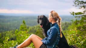 Oslo: Yoga & Hiking with a dog