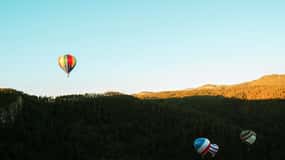 Custer: Black Hills Hot Air Balloon Flight at Sunrise