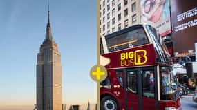 New York: Empire State and 48-hour Hop-on Hop-off Tour
