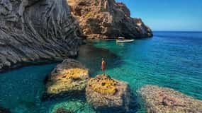 Ibiza: Combo Boat Trip, 4x4 Safari and Es Vedra Sunset Hike