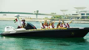 Dubai Marina: 1-stündige luxuriöse Sightseeing Tour mit dem Schnellboot