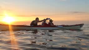 Marciana Marina: Evening Sea Kayaking Tour with Swim Stop