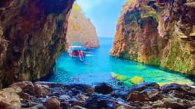 Antalya/Kemer: Porto Genoese Boat Trip & Mud Bath with Lunch