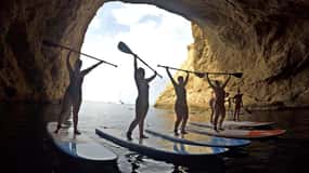 Cours de paddle surf