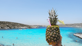 A caccia di feste: Laguna di cristallo, Gozo, Grotte di Santa Maria, Malta