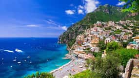 Från Neapel: Båttur till Salerno, Positano och Amalfikusten