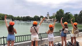 Madrid - privat Privat segway-tur Retiro Park i 1, 1,5 eller 2 timmar.