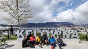 Kelowna: Guided E-Bike City Highlights Tour