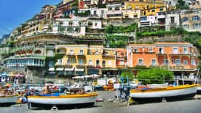 Heldagsutflukt til Pompeii, Positano og Sorrento