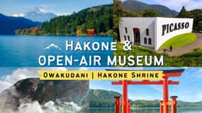 Tokyo: Mt. Fuji, Owakudani, Hakone Shrine, & Open-Air Museum