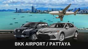 Pattaya: Privat transfer fra/til Suvarnabhumi lufthavn