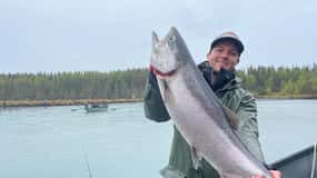 Soldotna: Kasilof River | King Salmon Full Day Charter