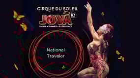 Cancún: Billete Viajero Nacional JOYÀ del Cirque du Soleil
