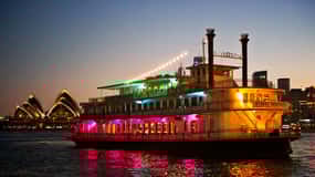 Vivid Sydney: Cabaret Cruise with 3-Course Dinner