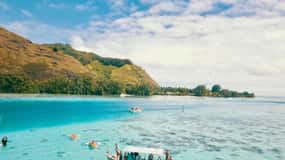 2026年タヒチ島（仏領ポリネシア）人気のシュノーケリング体験