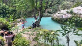Cebu: Valhaj, Inambakan Falls och Moalboal Sardine Tour