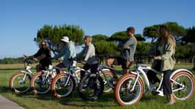 Lisbonne : Tour de plage en Fat Bike électrique