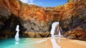 Excursion to Playa de las Catedrales, Ribadeo, and Tapia de Casariego
