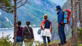 From Bergen: 2 in 1 - Fjord Cruise and Guided Mountain Hike
