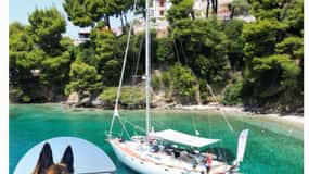 Skiathos: tour in barca a vela di un giorno con pranzo a bordo