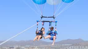 Cabo San Lucas: Parasailing ervaring