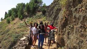 Escursione di un giorno: Trek Santo Antão, Cratere di Cova > Cabo da Ribeira 5k