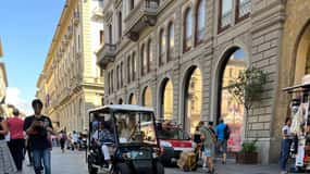 Florence Golf Cart Tour City Center & Piazzale Michelangelo