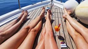 Split/Omiš/Makarska: Hel- eller halvdags bådtur med "Cvita"