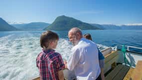 From Fjærland - Fjord Cruise to Balestrand one-way