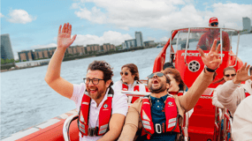London: Break the Barrier Speed Boat Ride