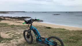 Erdeven: Les Dunes Du Bego - All terrain electric scooter
