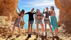 Vanuit Faro: Avonturentocht Benagil, Algar Seco en Marinha