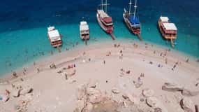Antalya: Suluada Adası Tekne Turu, Öğle Yemeği ve Otel Transferi