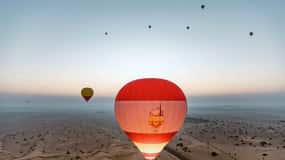Dubai: Hot Air Balloon, Desert Safari, and Quad Biking Tour