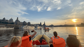 Dresden: Stöveltur i Schlauchboot genom Dresdens Altstadt
