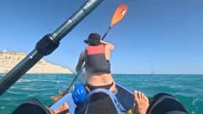 SCALA DEI TURCHI BY KAYAK & SNORKELING: Adventure at sea with an instructor