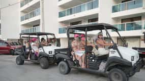 San Andres: Aluguel de carrinho de golfe com 5 assentos