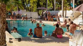 From Split: Brač Island Beach Bar and Pool Party