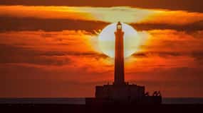 Tour privato in barca al tramonto sull'Isola di S.Andrea a Gallipoli