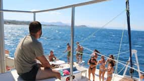 Von Dénia/Jávea aus: Cala Blanca Bootsfahrt mit Jet Ski & Mittagessen