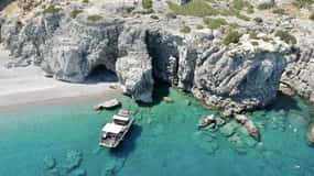 Rhodes: Anthony Quinn, Ladiko and Caves All-Inclusive Cruise