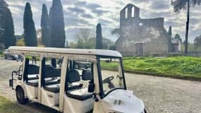 Rome: Private Golf Cart Tour of Appian Way & Catacombs