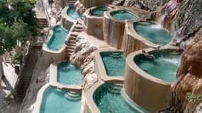 Grutas tolantongo: visita guiada à gruta e à bela cascata